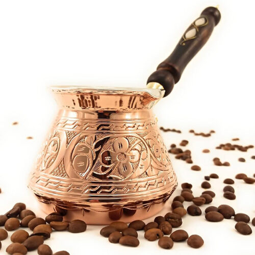 Traditional Copper Coffee Pot