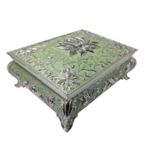 Engraved Brass Jewellery Box