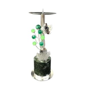 Silver Grape Candle Stand