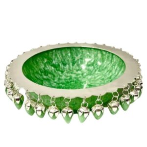Green Silver Bowl